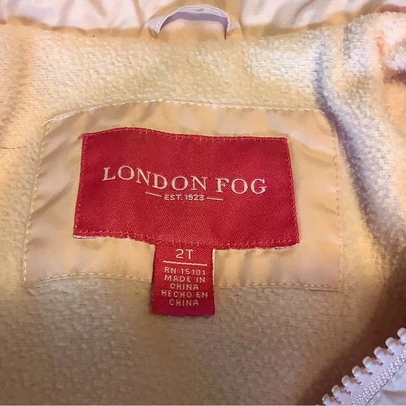 London Fog Rain Coat for Toddlers - Picture 7 of 7
